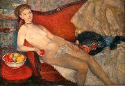 William Glackens, Nude with Apple